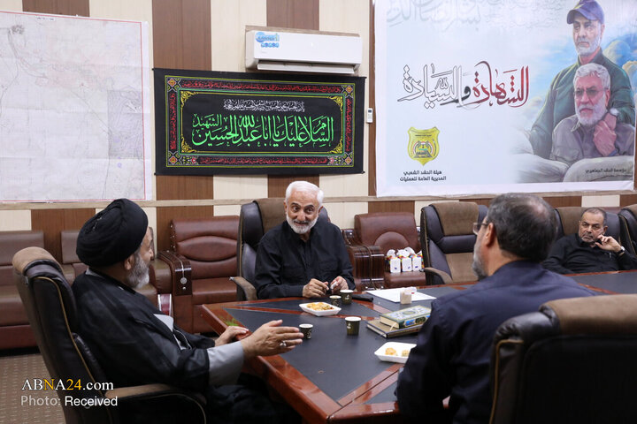بازدید میدانی مسئولان حج و زیارت از خدمات به زائران در شهر سامراء