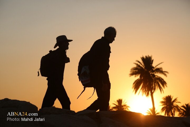 پیاده‌روی میلیون‌ها زائر به سوی کربلا برای بزرگداشت اربعین حسینی