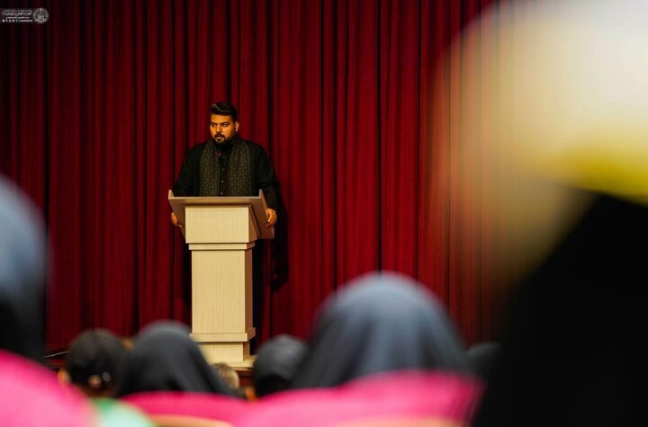 تقرير مصور/ تحت عنوان"عندما بكت الملائكة" عرض مسريح يُجسّد واقعة كربلاء الخالدة في العتبة العلوية