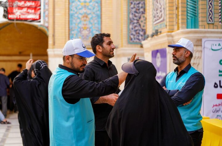 تقرير مصور/ "دليل الزائر" خدمة تقدمها العتبة العلوية المقدسة لزوار الأربعين