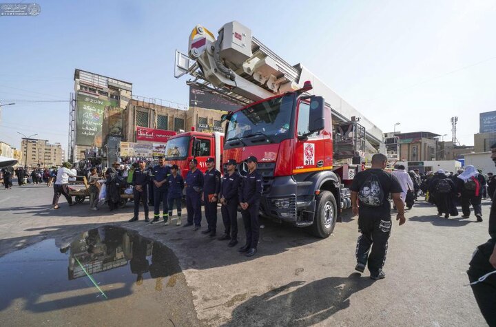تقرير مصور/ العتبة العلوية تنفذ خطة أمنية وطبية متكاملة لتأمين زيارة الأربعين الحسيني