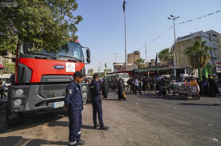 تقرير مصور/ العتبة العلوية تنفذ خطة أمنية وطبية متكاملة لتأمين زيارة الأربعين الحسيني