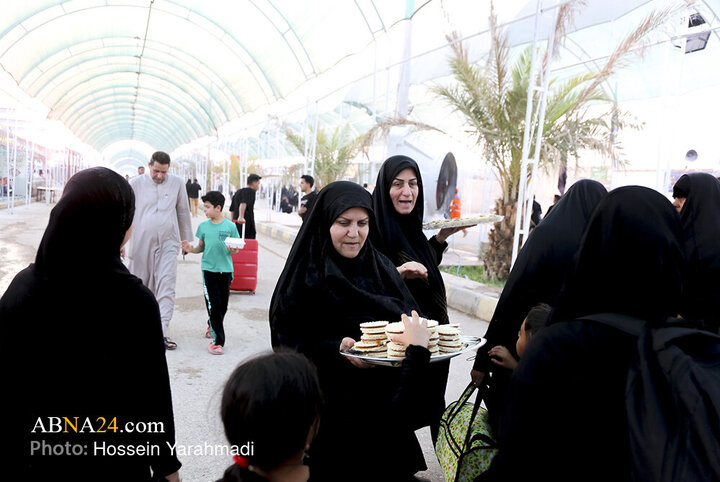 عبور زائران اربعین حسینی از مرز چزابه