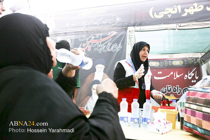 عبور زائران اربعین حسینی از مرز چزابه