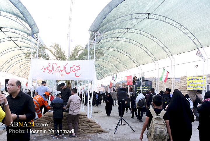 عبور زائران اربعین حسینی از مرز چزابه