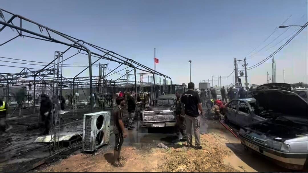 آتش‌سوزی موکب مرز مهران با یک جان‌باخته و سه مصدوم