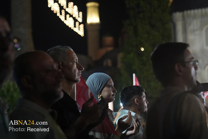 تظاهرات گسترده حامیان غزه در شهر استانبول