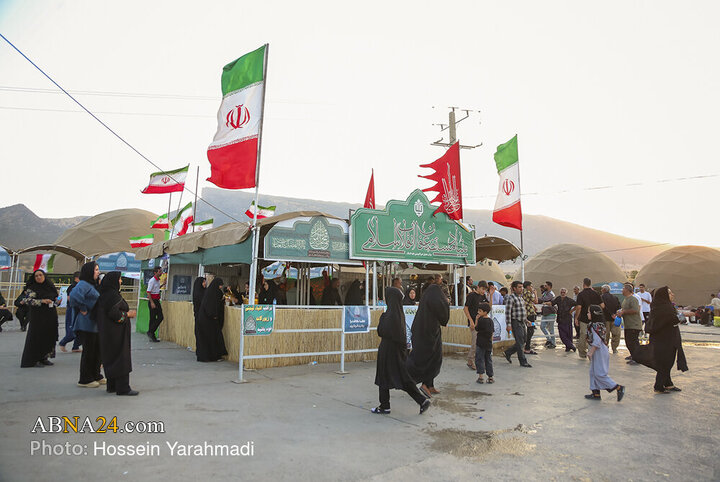 اقامت و پذیرایی زائران اربعین حسینی در موکب بنیاد مستضعفان