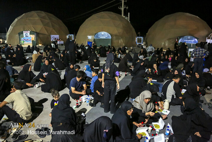 اقامت و پذیرایی زائران اربعین حسینی در موکب بنیاد مستضعفان