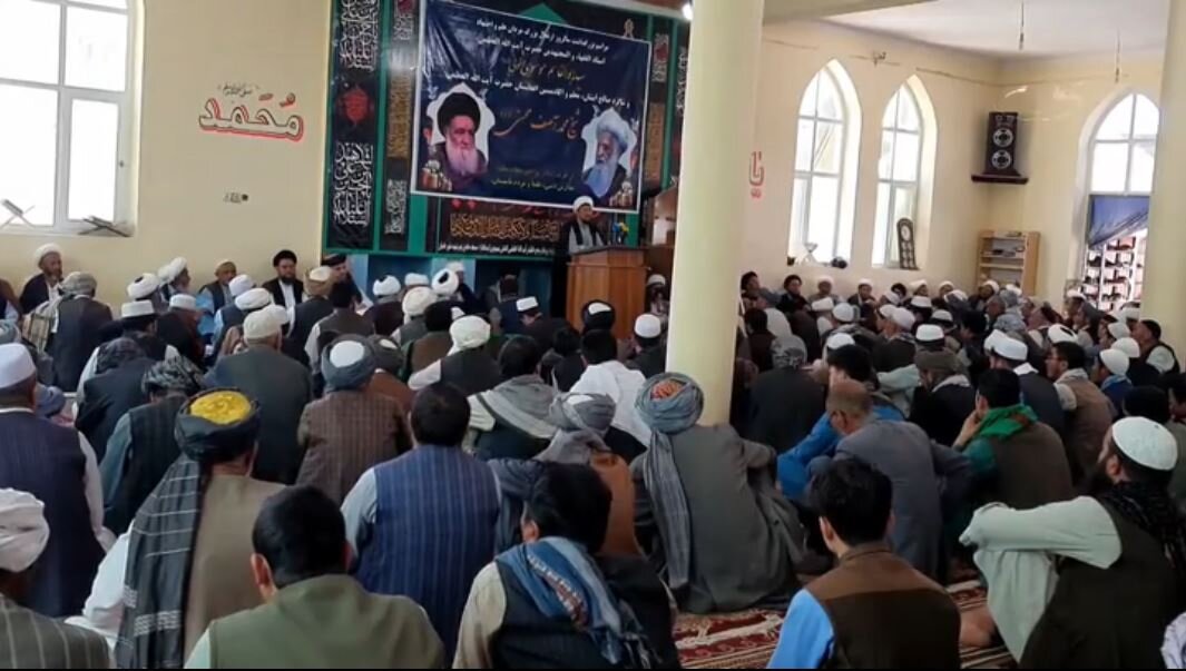 ویدیو | مراسم بزرگداشت آیت الله العظمی خویی و آیت الله محسنی در بامیان