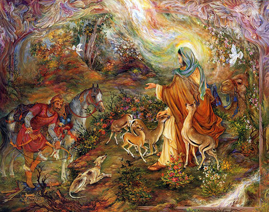 ویدیو | نگاهی به تالار استاد فرشچیان در آستان قدس رضوی