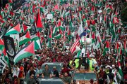 Over 30,000 Malaysians rally in Kuala Lumpur to protest Israeli aggression in Gaza
