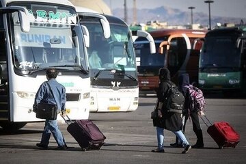 جابجایی مسافران جاده‌ای در فارس بدون وقفه ادامه دارد