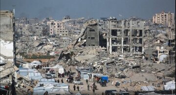 Видео | Момент разрушения школы «Тайиба аль-Ауда» в Газе еврейскими фашистами