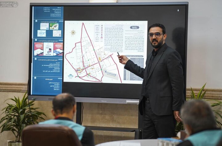 تقرير مصور/ العتبة تقيم ورشة تدريبية للمتشرّفين بالخدمة لتطوير خدمات دليل الزائرين خلال الزيارات المليونية
