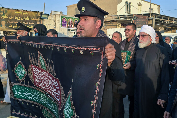 تقرير مصور/ حضور تولیت آستان قدس رضوی در مسیر پیاده‌روی اربعین حسینی