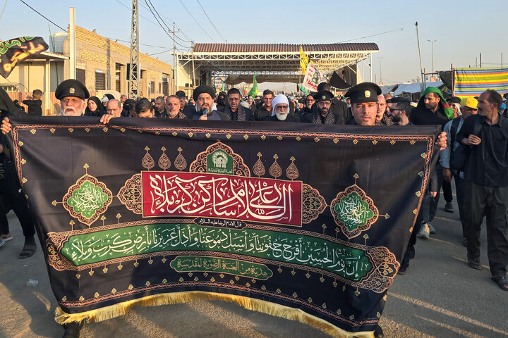 تقرير مصور/ حضور تولیت آستان قدس رضوی در مسیر پیاده‌روی اربعین حسینی