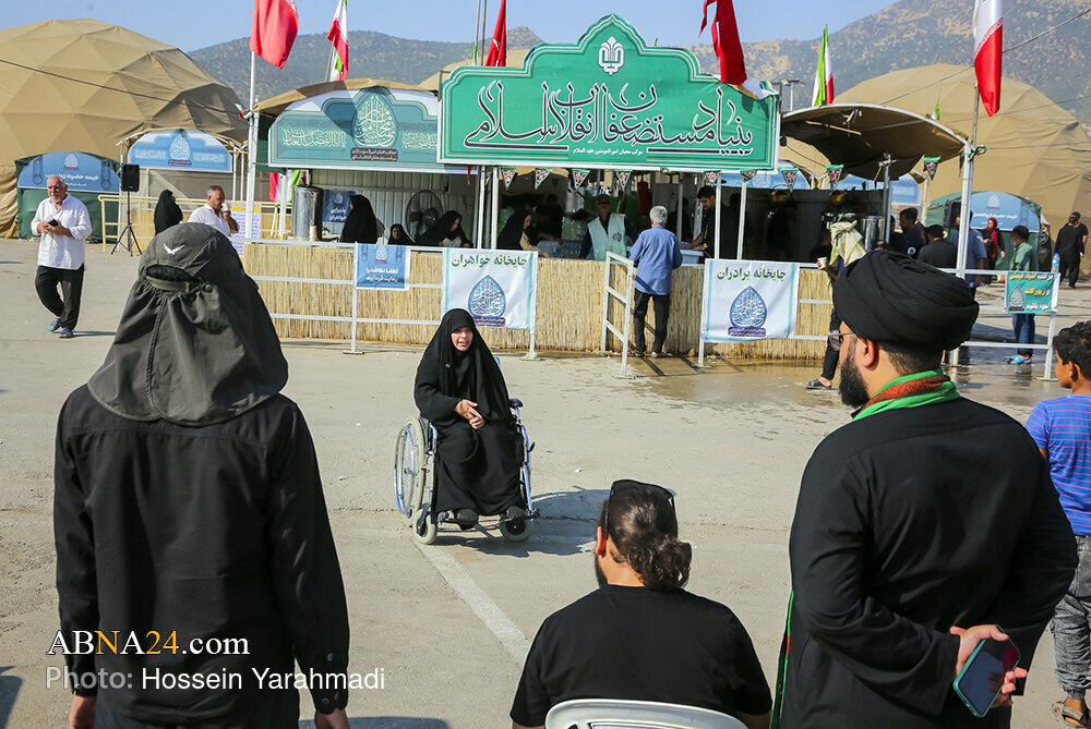 Mawkib Structures ABNA English - Photos: Mostazafan Foundation Mawkib near Mehran border ...