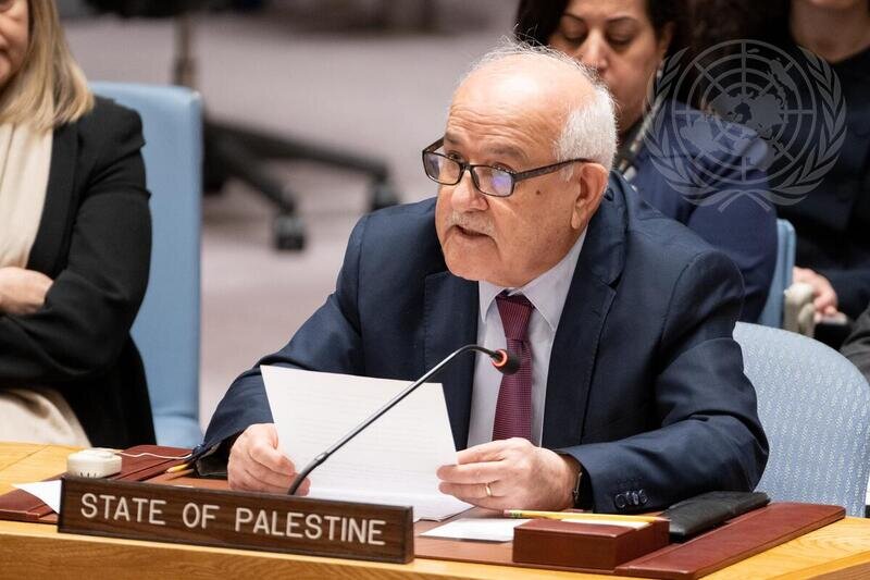 Palestinian envoy urges action at UN: “History will judge us all”