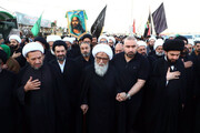Ushiriki wa Ayatollah Bashir Hussein Najafi katika MatembezI ya Arbaeen Husseini + Picha