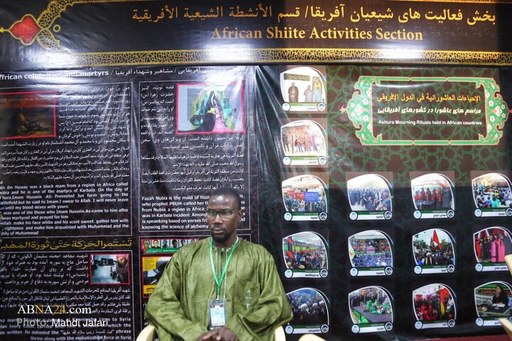 تقرير مصور/ عبير القارة السمراء في درب العشق؛ موكب عشّاق الحسين (ع) يستقبل زوّار الأربعين عند العمود ٣٧٩