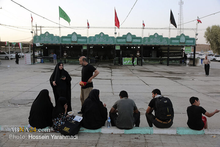 حال و هوای مرز خسروی و تردد روان زائران اربعین حسینی