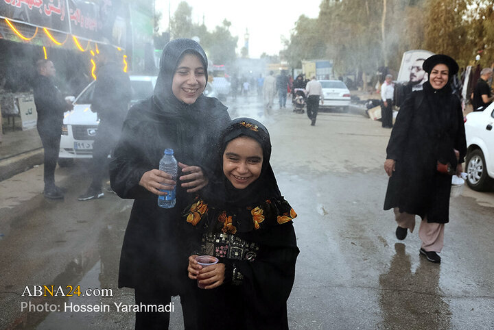 حال و هوای مرز خسروی و تردد روان زائران اربعین حسینی