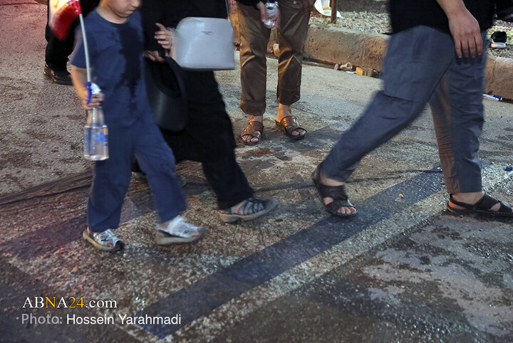 حال و هوای مرز خسروی و تردد روان زائران اربعین حسینی