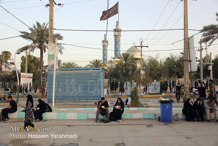 حال و هوای مرز خسروی و تردد روان زائران اربعین حسینی