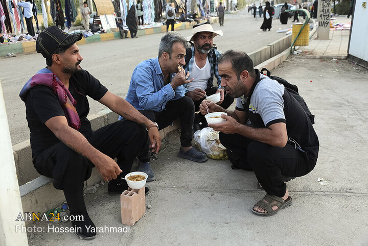 حال و هوای مرز خسروی و تردد روان زائران اربعین حسینی