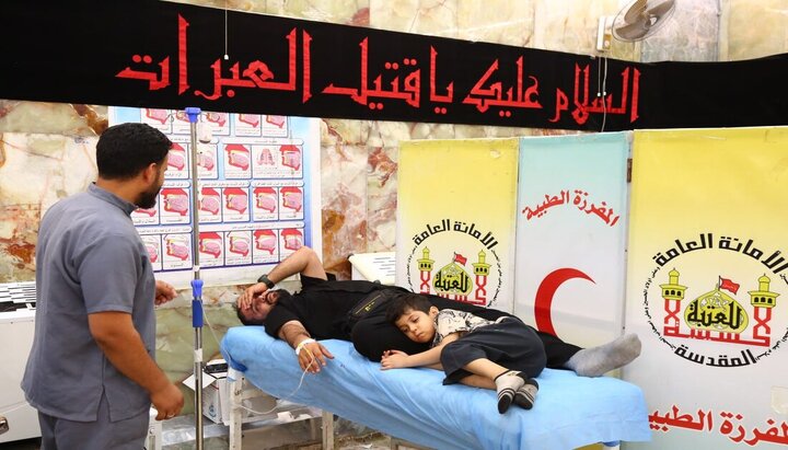 تقرير مصور/ إدارة طبية ميدانية شاملة لخدمة زائري الأربعين