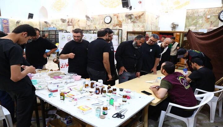 تقرير مصور/ إدارة طبية ميدانية شاملة لخدمة زائري الأربعين