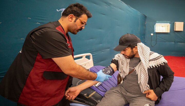 تقرير مصور/ إدارة طبية ميدانية شاملة لخدمة زائري الأربعين