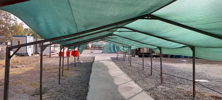 Erbilde Erbain Ziyaretçilerine Hizmet Sunan İran Çadırı