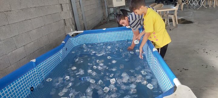 Erbilde Erbain Ziyaretçilerine Hizmet Sunan İran Çadırı