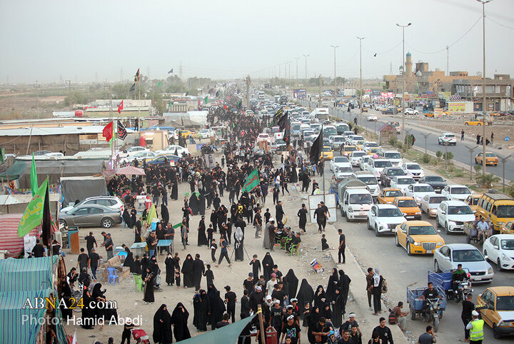 پیاده روی زائران اربعین حسینی