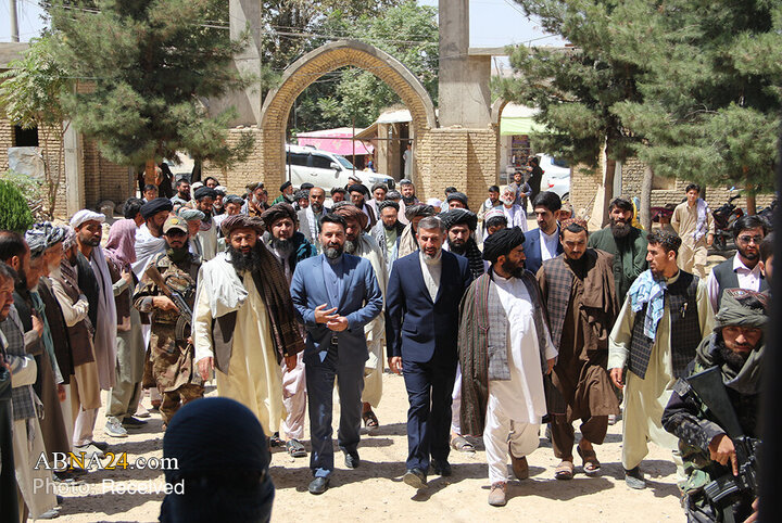 گزارش تصویری | آغاز دوباره بازسازی حرم امام‌زاده یحیی(ع) در استان سرپل افغانستان