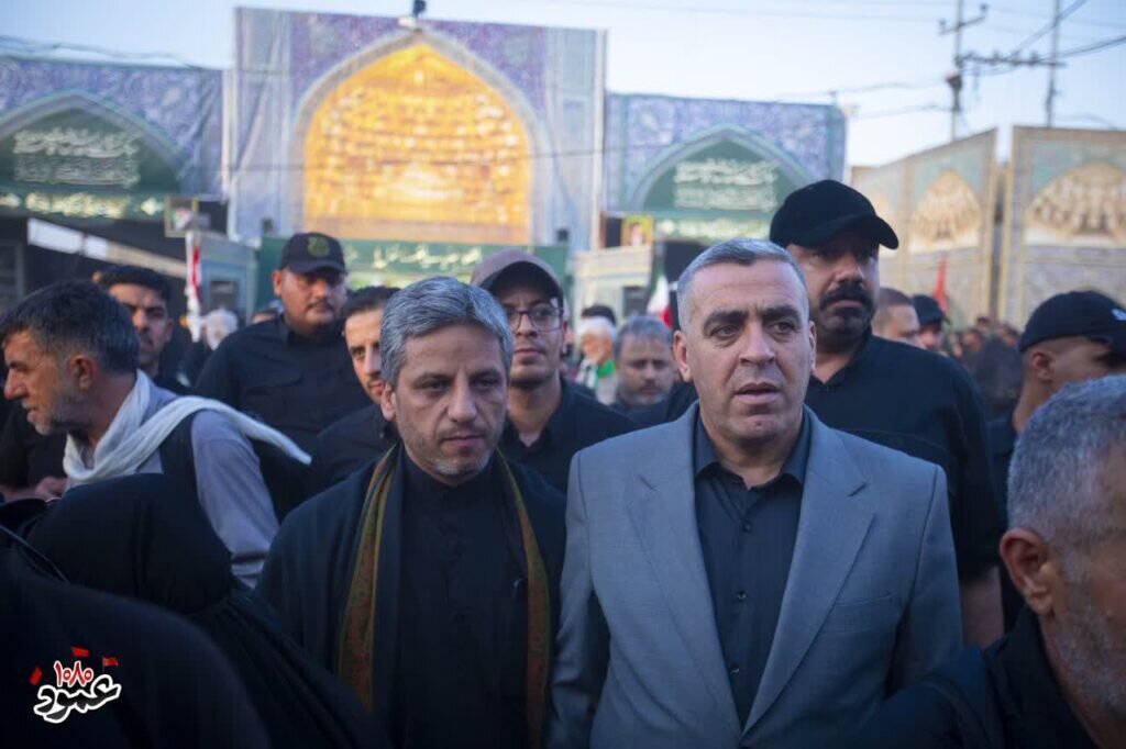 Photos: Presence of representative of Karbala governor in Mawkib of Lady Masoumeh shrine in pole 1080
