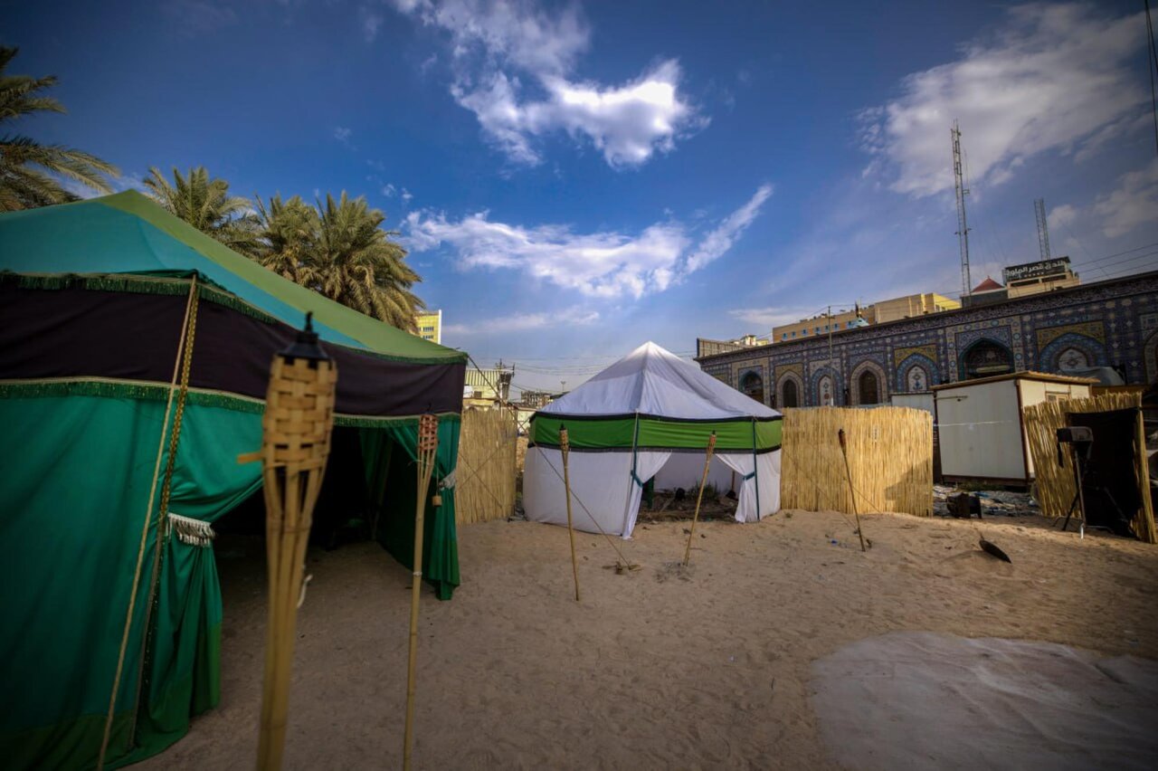 Al-Abbas Shrine provides 4 platforms for conducting television interviews to facilitate work of media institutions (+Photos)