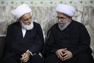 گزارش تصویری | حضور دبیرکل آیت‌الله رمضانی در جمع  زائرین اربعین حسینی در دانشگاه ‌اهل‌بیت(ع) کربلای معلی