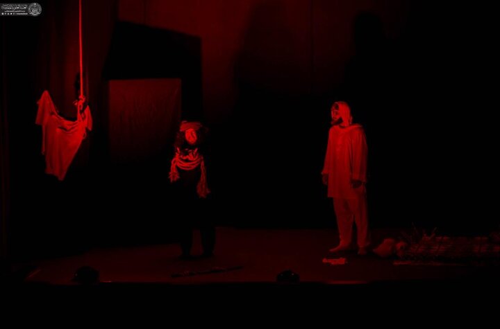 تقرير مصور/ العتبة العلوية المقدسة تختتم فعاليات العرض المسرحي "عندما بكت الملائكة"