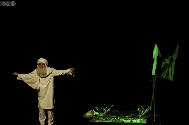 تقرير مصور/ العتبة العلوية المقدسة تختتم فعاليات العرض المسرحي "عندما بكت الملائكة"