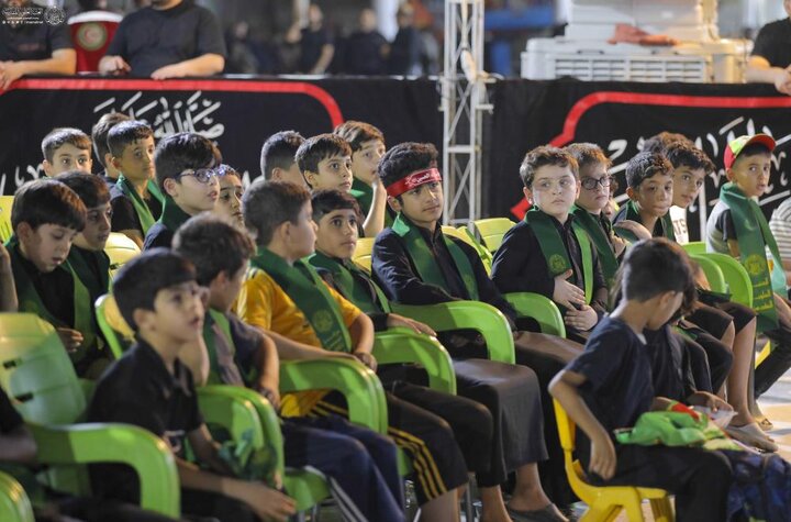 تقرير مصور/ محاضرات ومعارض للأطفال ضمن موكب العتبة العلويّة المقدّسة على طريق "يا حسين" خلال أيام زيارة الأربعين