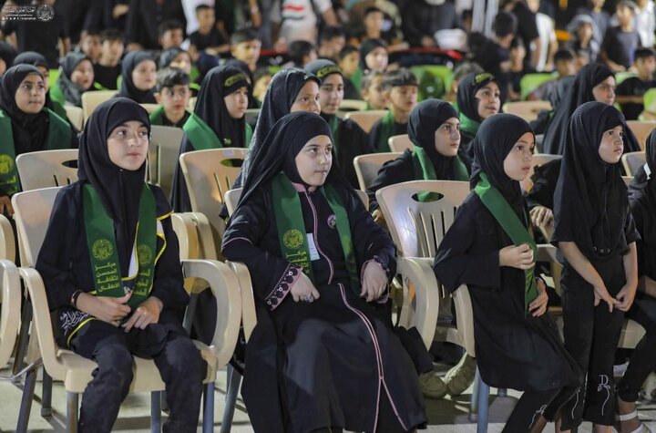 تقرير مصور/ محاضرات ومعارض للأطفال ضمن موكب العتبة العلويّة المقدّسة على طريق "يا حسين" خلال أيام زيارة الأربعين