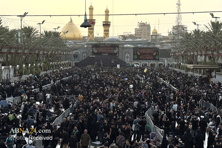 عطر دلدادگی در آستان قدس اباعبدالله و ساقی کربلا