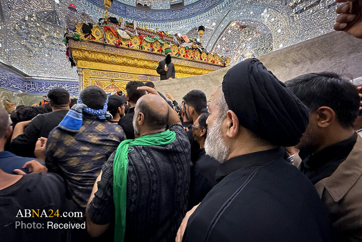 عطر دلدادگی در آستان قدس اباعبدالله و ساقی کربلا