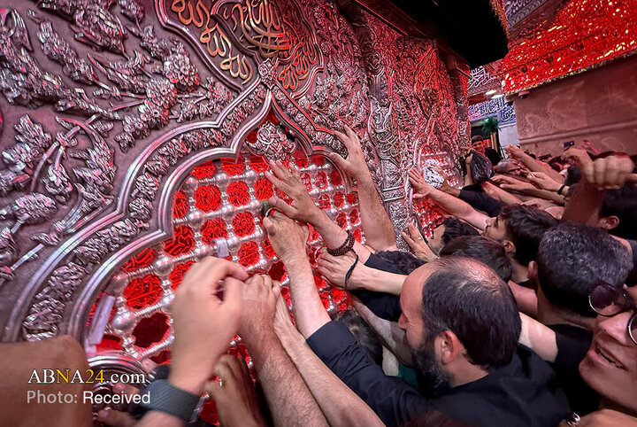 عطر دلدادگی در آستان قدس اباعبدالله و ساقی کربلا