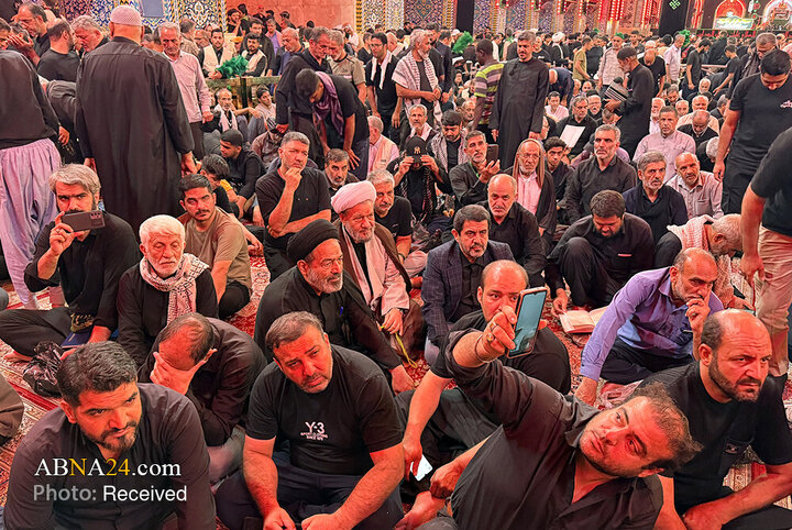 عطر دلدادگی در آستان قدس اباعبدالله و ساقی کربلا