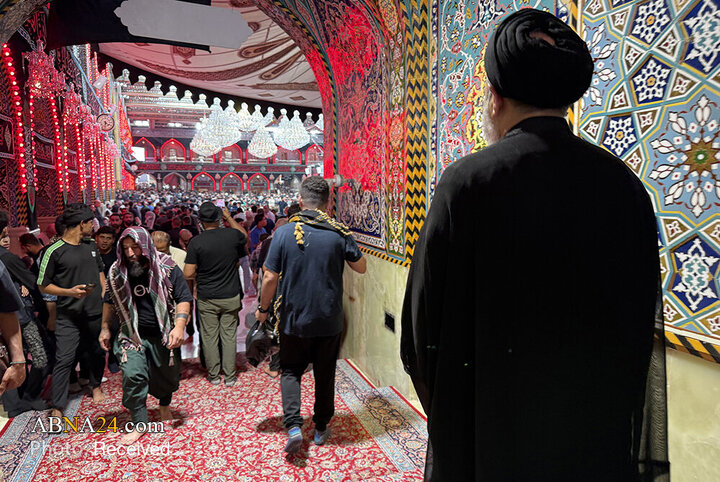 عطر دلدادگی در آستان قدس اباعبدالله و ساقی کربلا