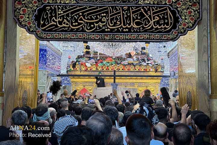 عطر دلدادگی در آستان قدس اباعبدالله و ساقی کربلا
